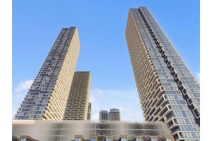 Scenic Luxury Living ! This Stunning Corner Unit On The 60th Floor Offers Unobstructed South West Views And Is Located In The Heart Of Vaughan Metropolitan Centre.