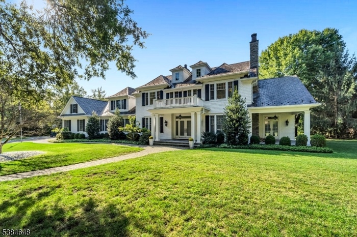 Lush front lawn