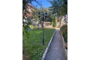 Two Family home in good location offers 5 rooms plus enclosed porch on first level and 4 rooms with balcony on second level along with large front yard with peach ...