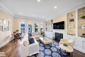 This absolutely beautiful floor through home is located on the top floor of a classic New York City brownstone.