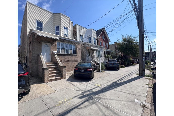 View down the Block.