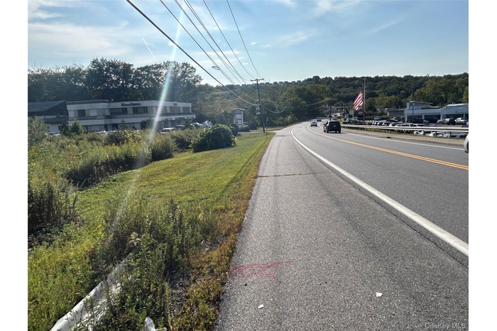 View of asphalt street