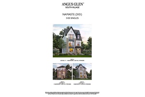Great Opportunity ! Brand New bright 'loft' style 3 story detached upgraded home in Premier 'Angus Glen South Village' neighborhood.