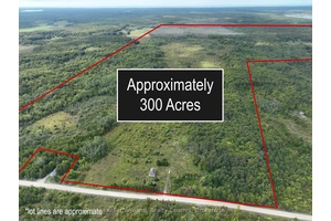 Imagine owning 298 acres of a diverse mixture of open grasslands, hardwood bush and softwood bush near Dyers Bay, fronting on 3 roads Bartley, Lindsay road 40 and Crane Lake ...