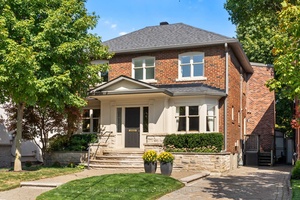 Perfectly situated on one of the most coveted streets in Chaplin Estates, this classic centre hall home rests on a beautifully landscaped 40 x 133.