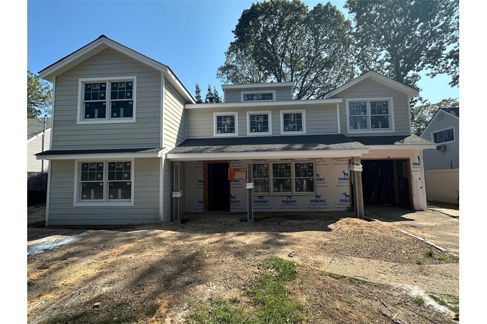 Siding is up!