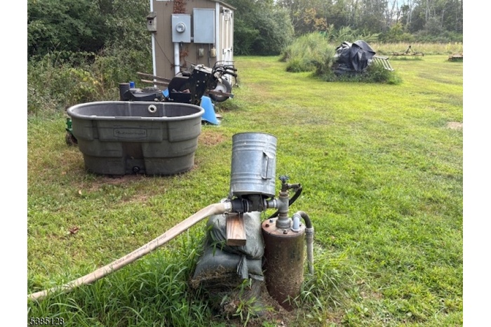 utility well on property