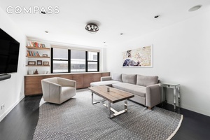 This oversized, impeccably renovated one bedroom home sets a new standard for elevated city living.