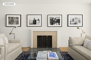 Loaded with design cred, Apartment 7F at 24 West 55th Street in the landmarked Rockefeller Apartments is a sophisticated one bedroom beauty.