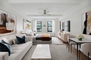 Residence 3I is a charming, oversized studio apartment that is perfectly situated in the heart of the Chelsea neighborhood in New York City.