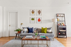651 Vanderbilt Street 6W is a showstopper two bedroom perched on a high floor in one of Windsor Terrace's premier co ops.