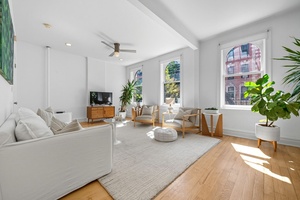 A Rare Find in the Heart of the West VillageCharming Prime West Village 3 Bedroom 2 Bath Co op Plus OfficeTucked away on one of the most coveted, tree lined ...