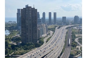 Absolutely Stunning Sub Penthouse Suite With Breathtaking Unobstructed South West Views of Lake Ontario !