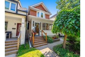 It's so refreshing to see a gorgeously renovated home that maintains some of the original character amp ; charm !