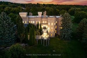 A Castle on the Golf Course First time ever offered for sale, this one of a kind residence is a true architectural treasure.