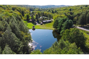 Escape to the serenity of Sullivan County with this modern and cozy 3 bedroom, 2 bathroom rustic ranch perfectly set on 11.