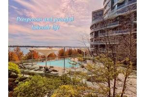 Welcome to Aquavista at Baysidea rare waterfront residence offering unobstructed Lake Ontario views.