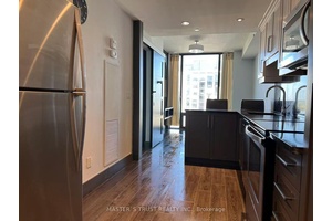 Vacant Ready to Move In With Parking And Locker Fully Furnished Bedroom Plus Den can be used as a second bedroom with a door In T1 South Tower Prime location, ...