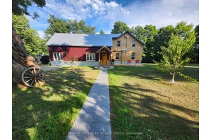 Welcome to this charming country retreat, nestled on over 6 acres of beautifully treed land just 5 minutes from Bellamy Lake.