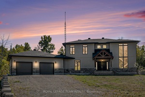 Discover the perfect blend of luxury and privacy with this impressive 4 bedroom, 3 bath home set on almost 9 acres of land.