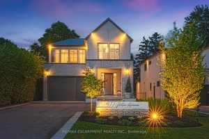 This stunning 2022 custom built home sits on a deep 50 x 198 ft lot in Burlingtons coveted Aldershot South, offering 4, 700 sq.