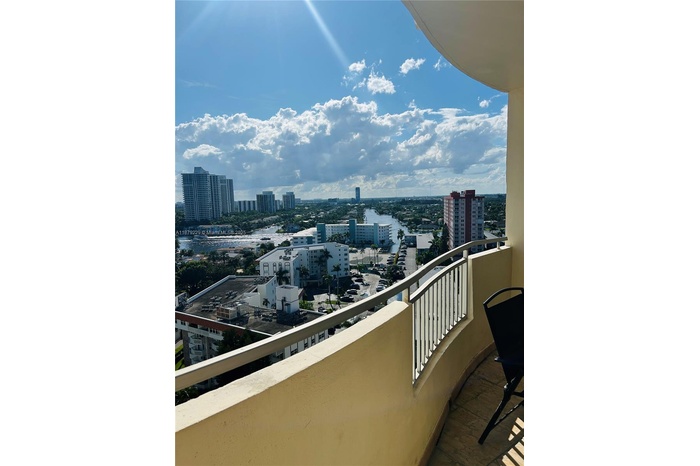 Beautiful view from unit's balcony
