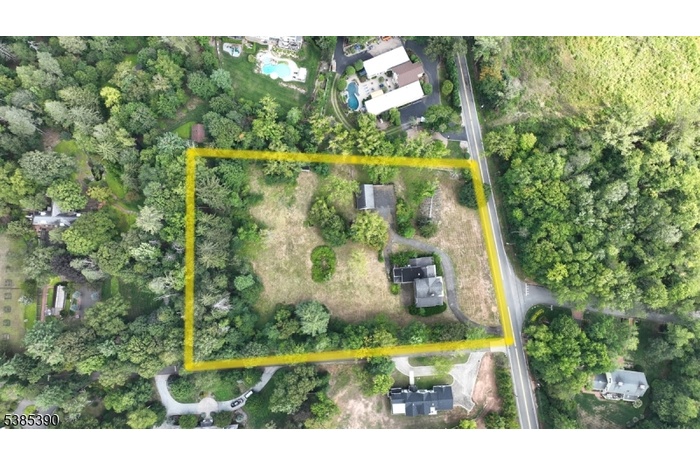 Subdivided 2.2 acre lot