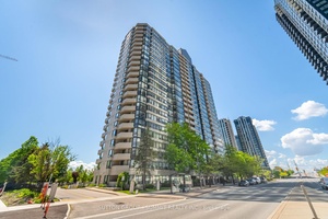 Gorgeous sunfilled corner unit, hardwood floors throughout, amazing views of downtown Mississauga, bedrooms at opposite ends, supermarket next door, transit hub adjacent, great building meticulously maintained, 2 parking spots with ...