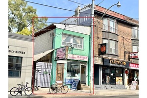 Terrific Frontage On Gerrard St Next To Lcbo.