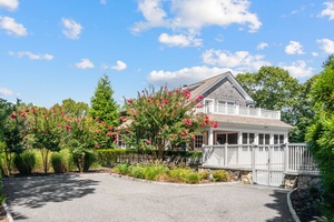 Cedar-Shingle Retreat with Water Views