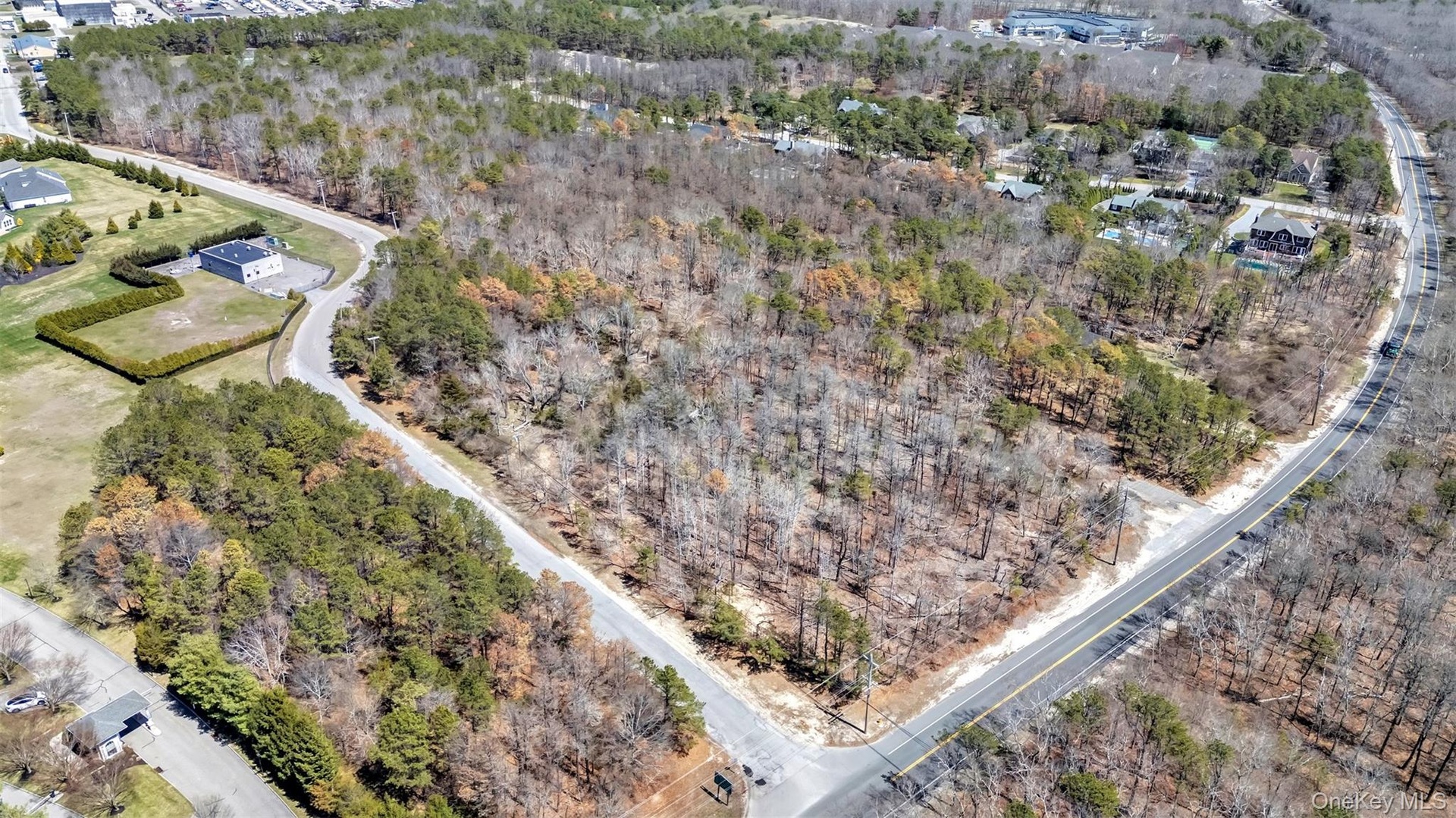 Drone / aerial view
