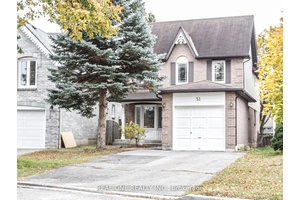Rarely Offered Entire Property For Lease In Mature Central Ajax Neighborhood.