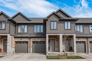 Discover the charm of this stunning 3 bedroom townhome with a spacious garage and a finished basement, nestled in the serene and sought after Ancaster community !