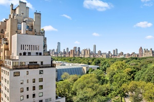 A 50' expanse from the Living Room to the Formal Dining Room takes you from breathtaking southern views across 86th Street, over the Neue Gallery, Central Park, and the majestic ...