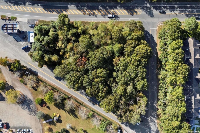 Aerial directly above