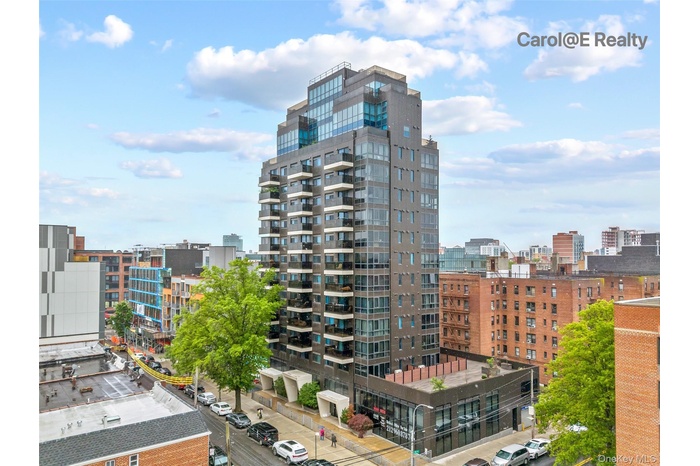 View of property with a city view