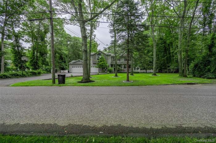 View of asphalt road