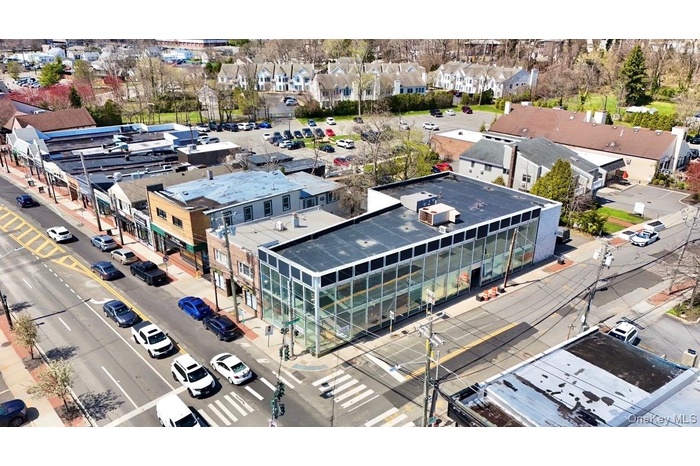 Birds eye view of property featuring a residential view