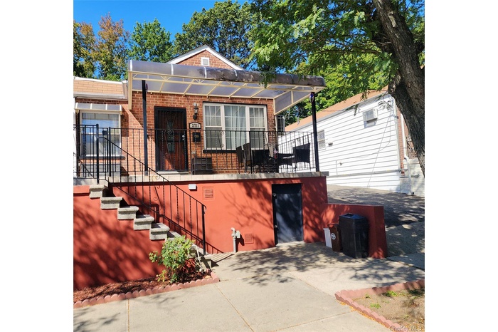 Bungalow Style Home with covered Patio.
