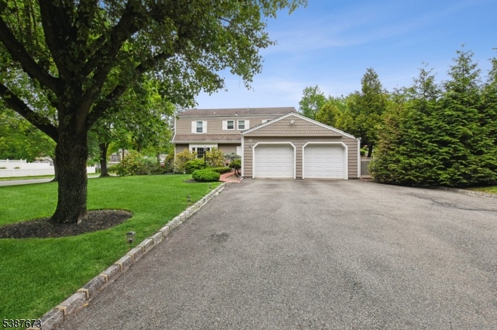 Large driveway
