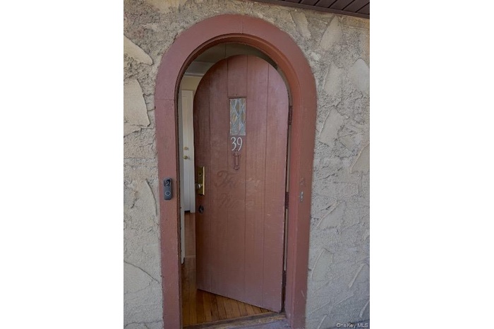 Doorway to property