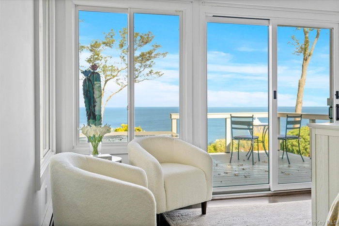 Spectacular water views and plenty of natural light