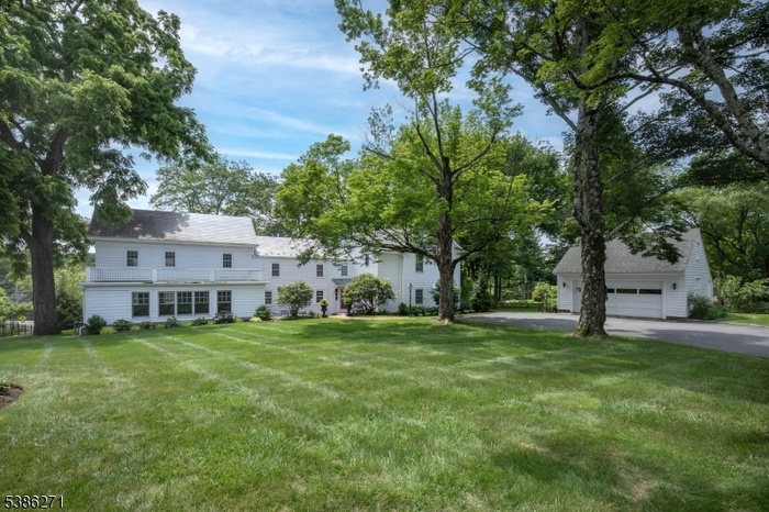 Back view of the house