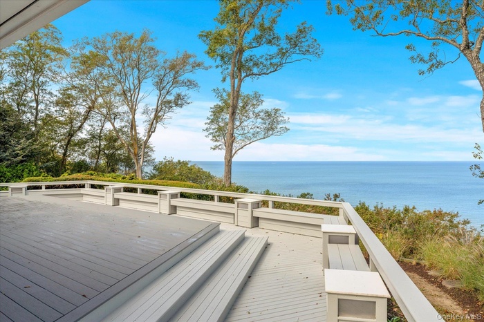 Spectacular waterfront home featuring unobstructed water views