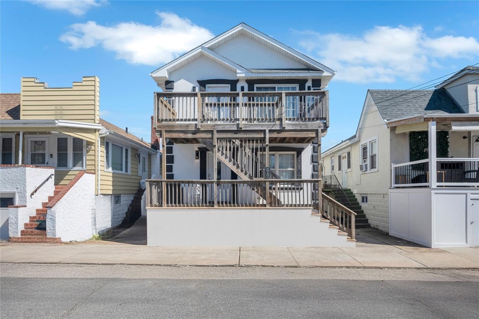 View of front of home with stairway