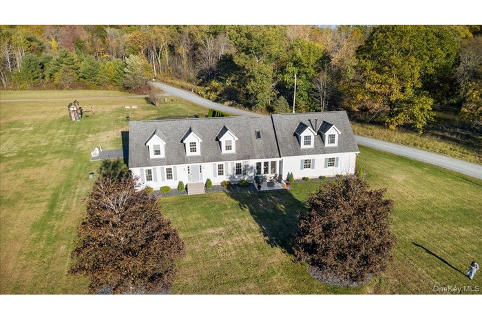 View from above of property
