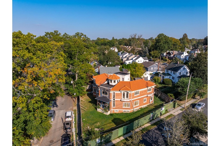 ARIEL VIEW OF CORNER PROPERTY 7,350 SQ FT