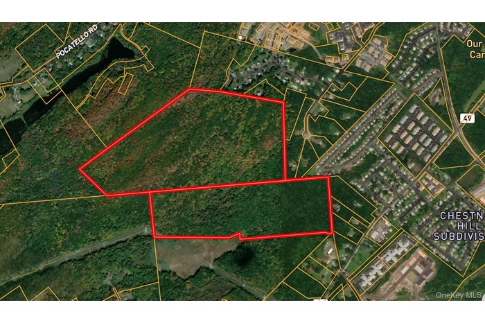 Map of property location featuring property boundaries highlighted