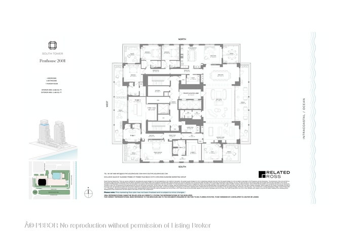 SFH Penthouse 2601 Floor Plan