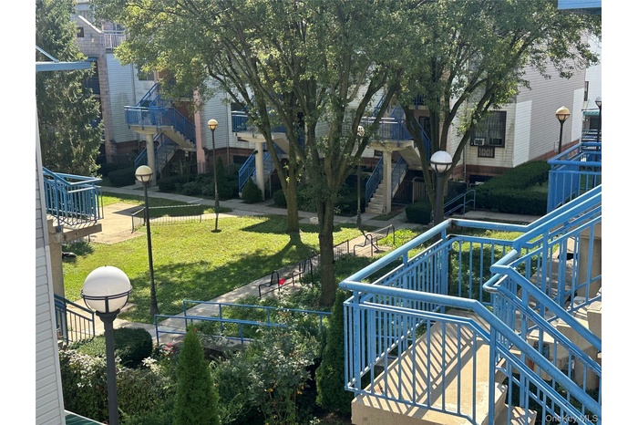 View of courtyard
